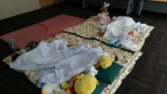 ぬいぐるみおとまり会　ねんね